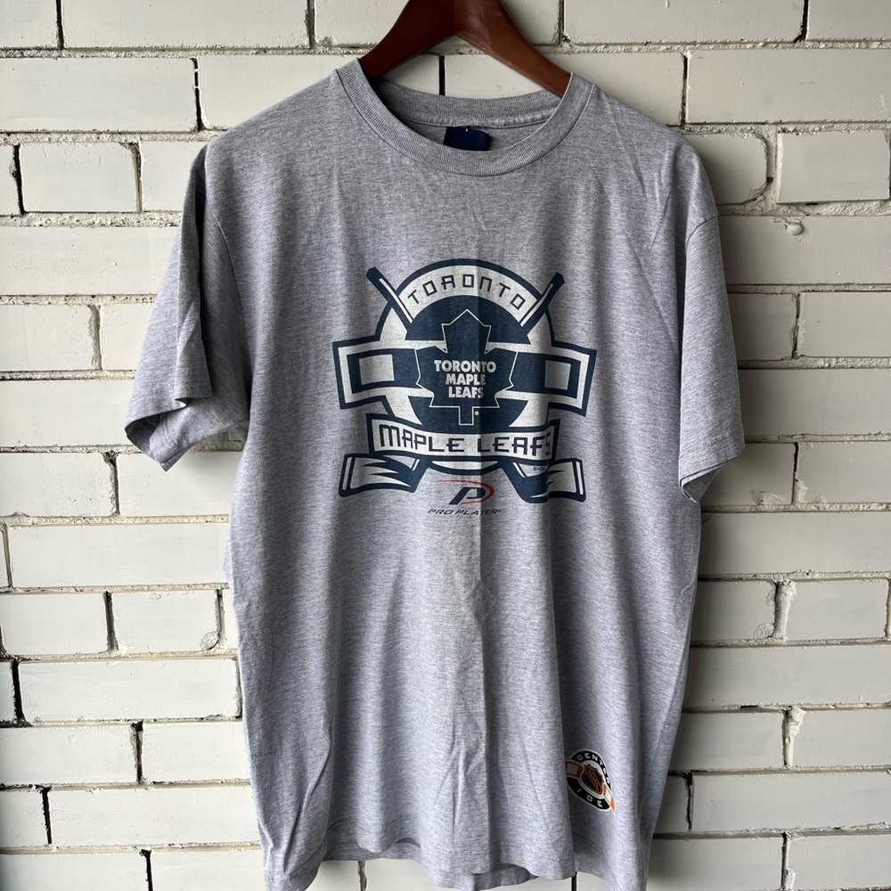 Vintage Toronto Maple Leafs Gray T-Shirt